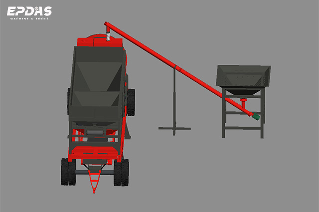 Portable Concrete Batching Plant