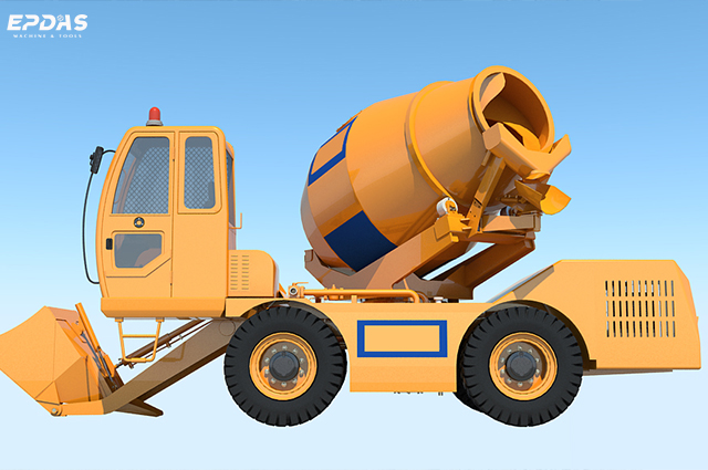 Self-loading Concrete Mixer