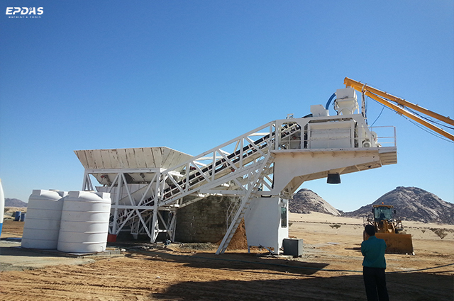 Mobile Concrete Batching Plant