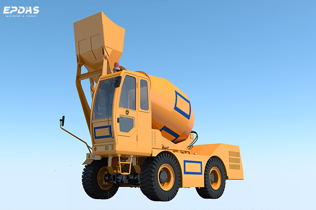 Self-loading Concrete Mixer