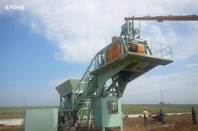 Mobile Concrete Batching Plant