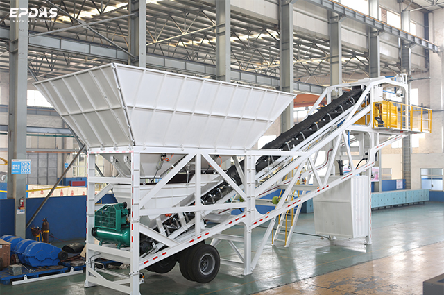 Mobile Concrete Batching Plant