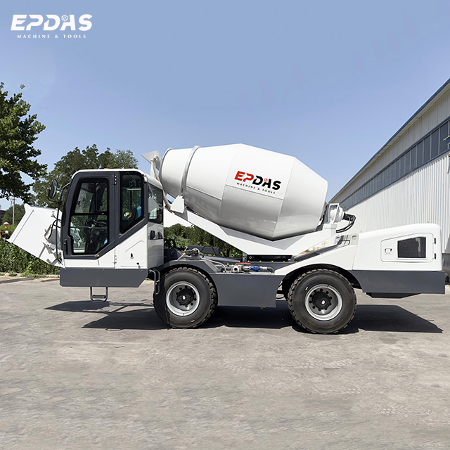 Self-loading Concrete Mixer