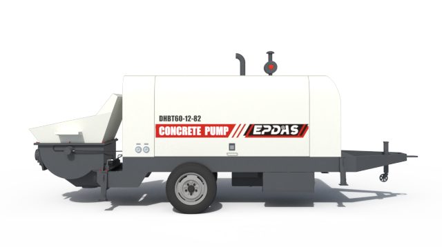 Trailer Mounted Concrete Pump