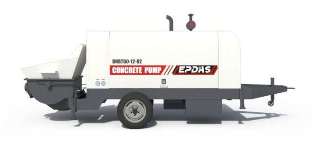 Trailer Mounted Concrete Pump