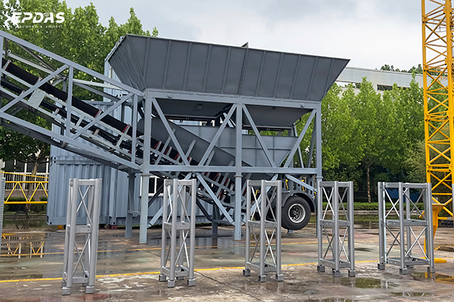 Mobile Concrete Batching Plant