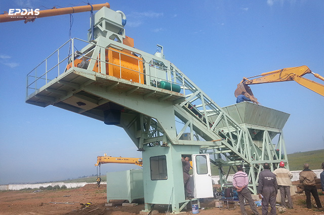 Mobile Concrete Batching Plant