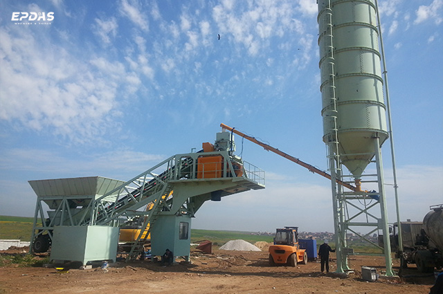 Mobile Concrete Batching Plant