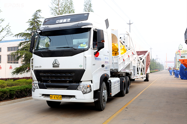 Mobile Concrete Batching Plant