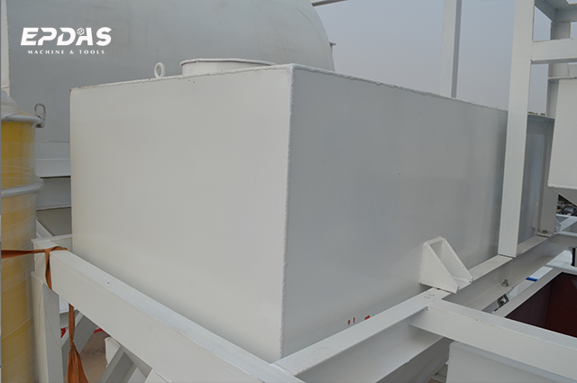 stationary concrete batching plant