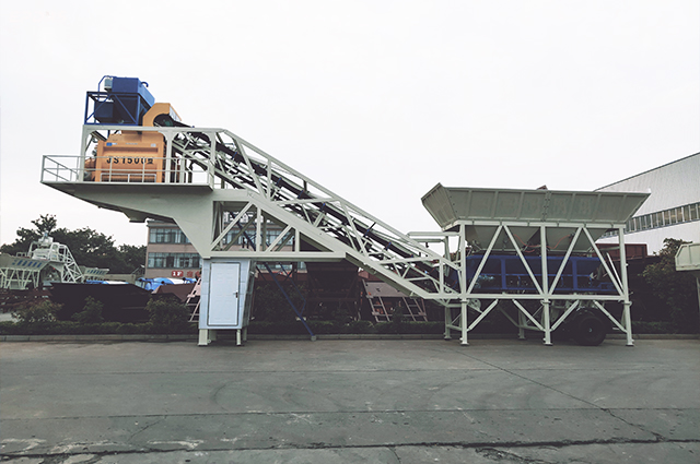 Mobile Concrete Batching Plant