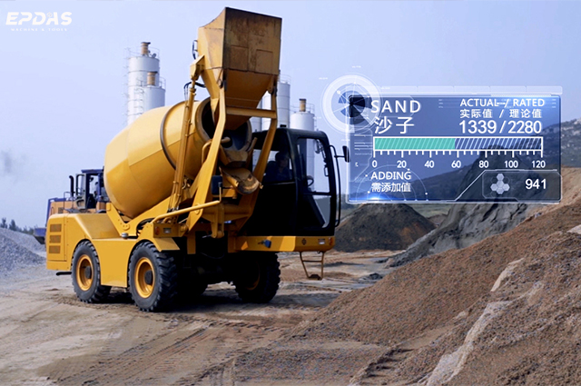 Self-loading Concrete Mixer