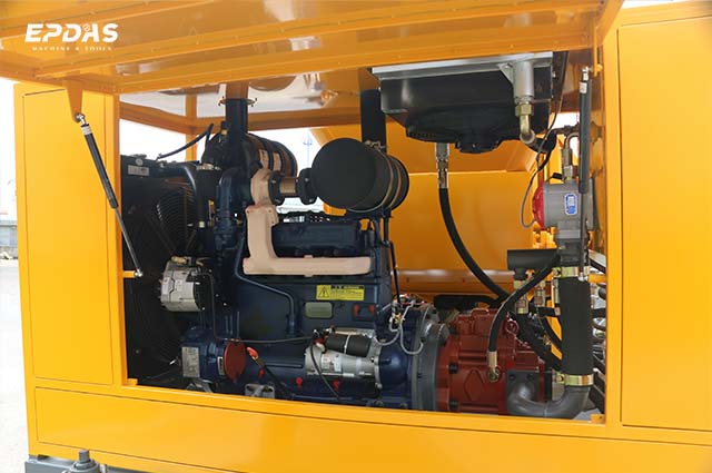 Diesel-engine Concrete Mixer with Pump