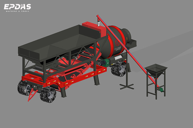 Portable Concrete Batching Plant