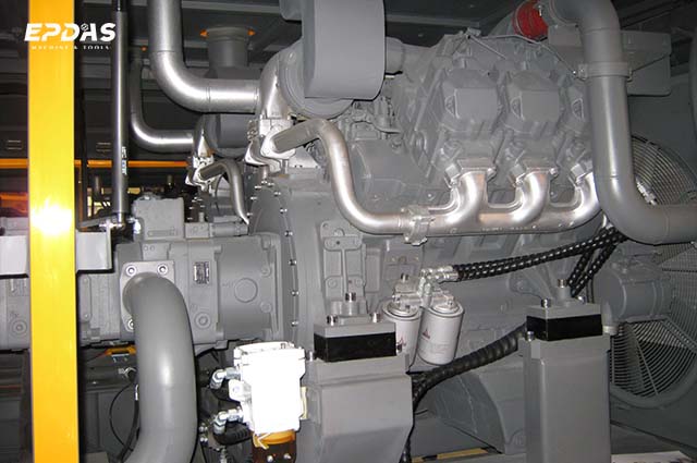 diesel-engine concrete pump