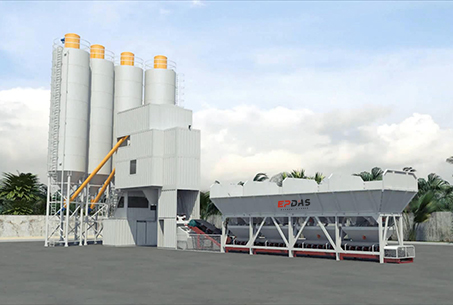 Container Type Concrete Batching Plant