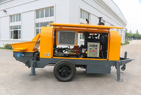 Diesel-engine Concrete Pump