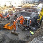 used excavator