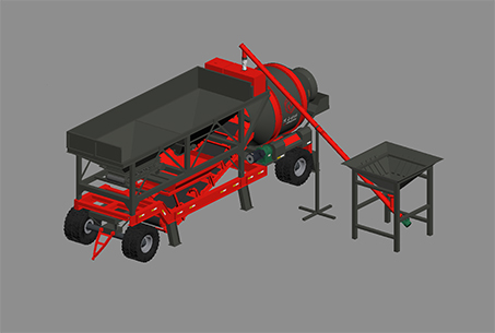 Portable Concrete Batching Plant