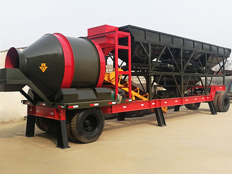 Portable Concrete Batching Plant