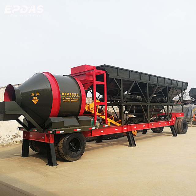 Portable Concrete Batching Plant