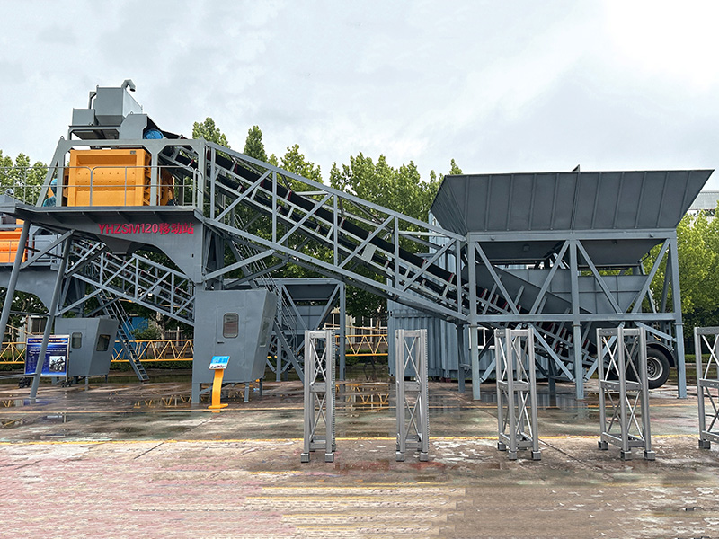 Mobile Concrete Batching Plant