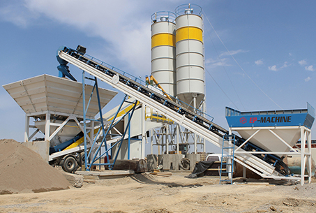 Mobile Concrete Batching Plant