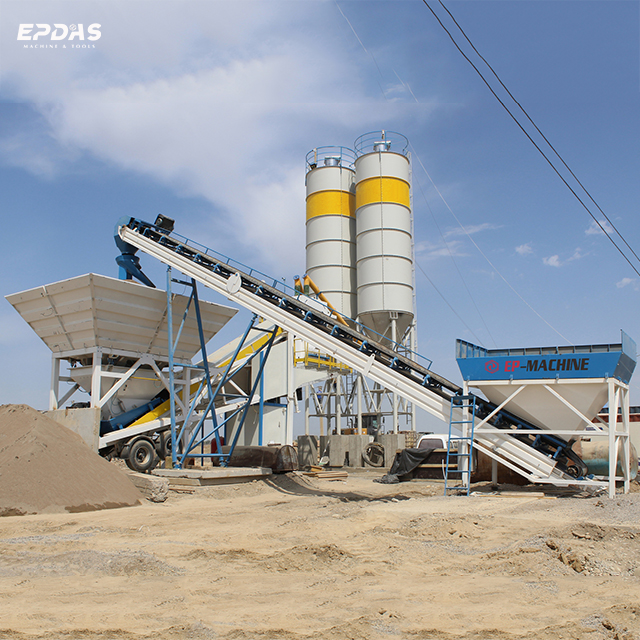 Mobile Concrete Batching Plant