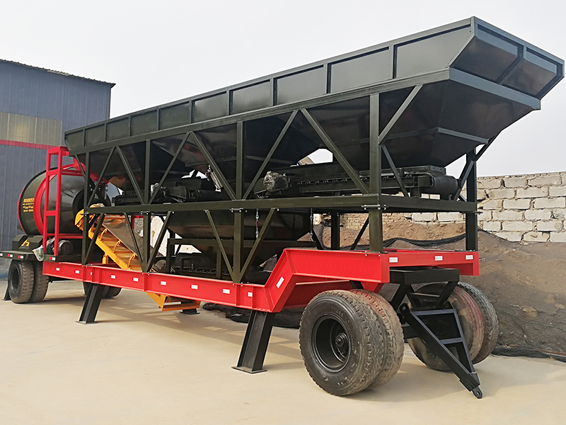 Portable Concrete Batching Plant