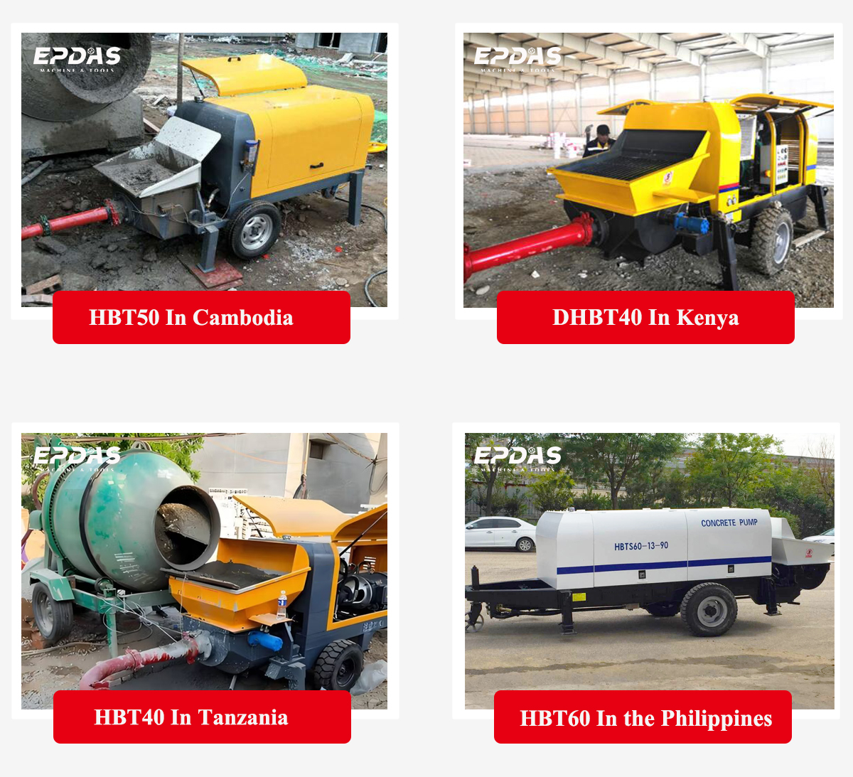 concrete pump cases concrete pump cases
