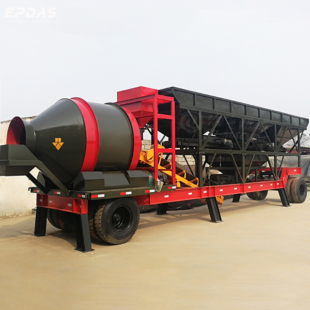 Portable Concrete Batching Plant