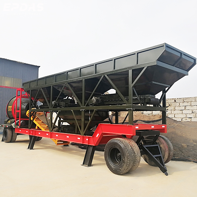 Portable Concrete Batching Plant