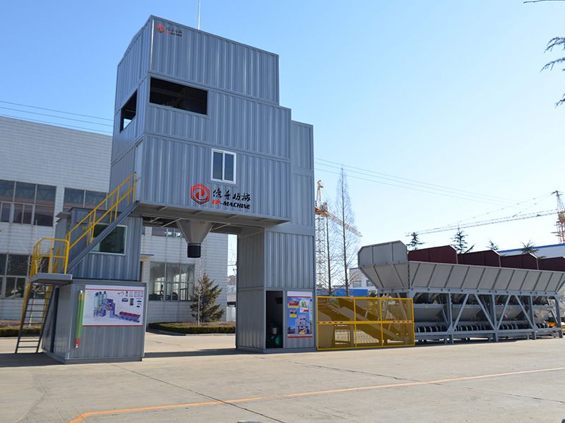 Container Concrete Batching Plant