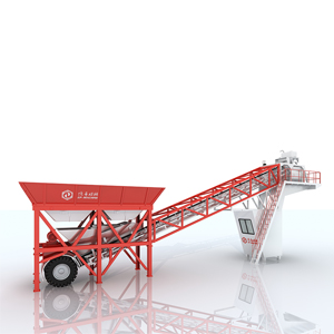 Mobile Concrete Batching Plant