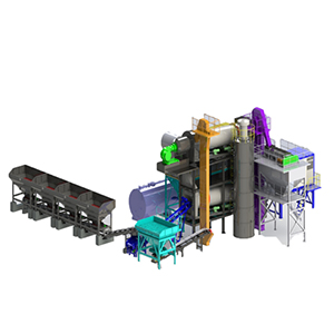 Continuous Asphalt Mixing Plant