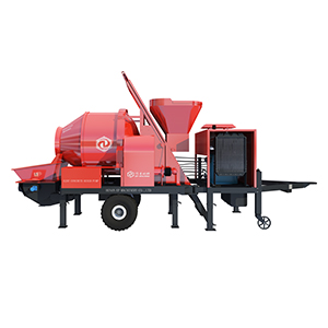 Concrete Mixer With Pump