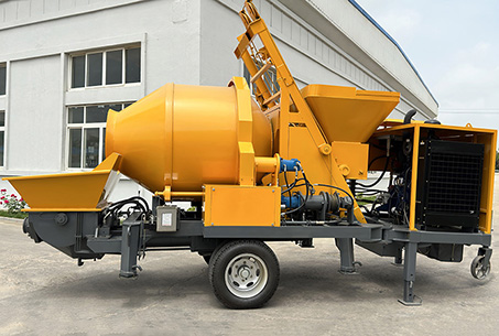 Concrete Mixer with Pump