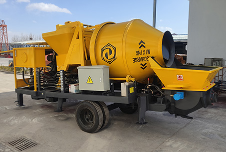 Concrete Mixer with Pump