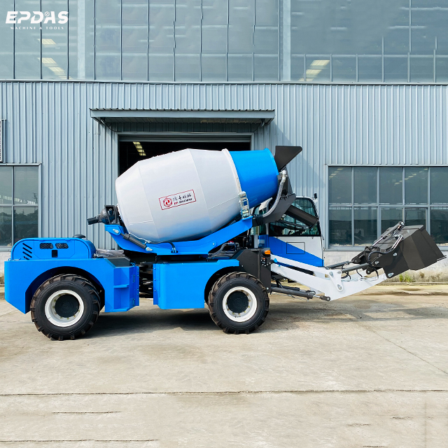 Self-loading Concrete Mixer