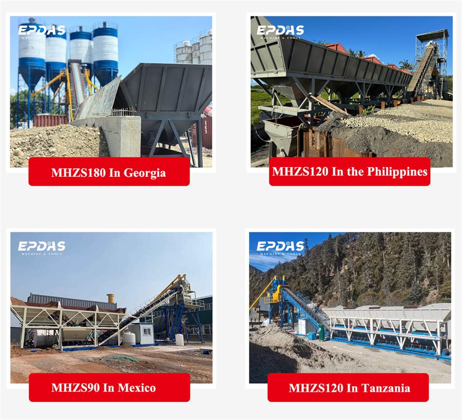 Foundation Free Concrete batching plant Foundation Free Concrete batching plant