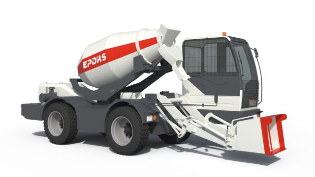 Self-loading Concrete Mixer Truck