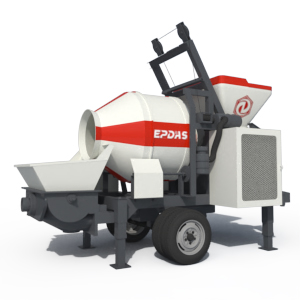 Concrete Mixer with Pump