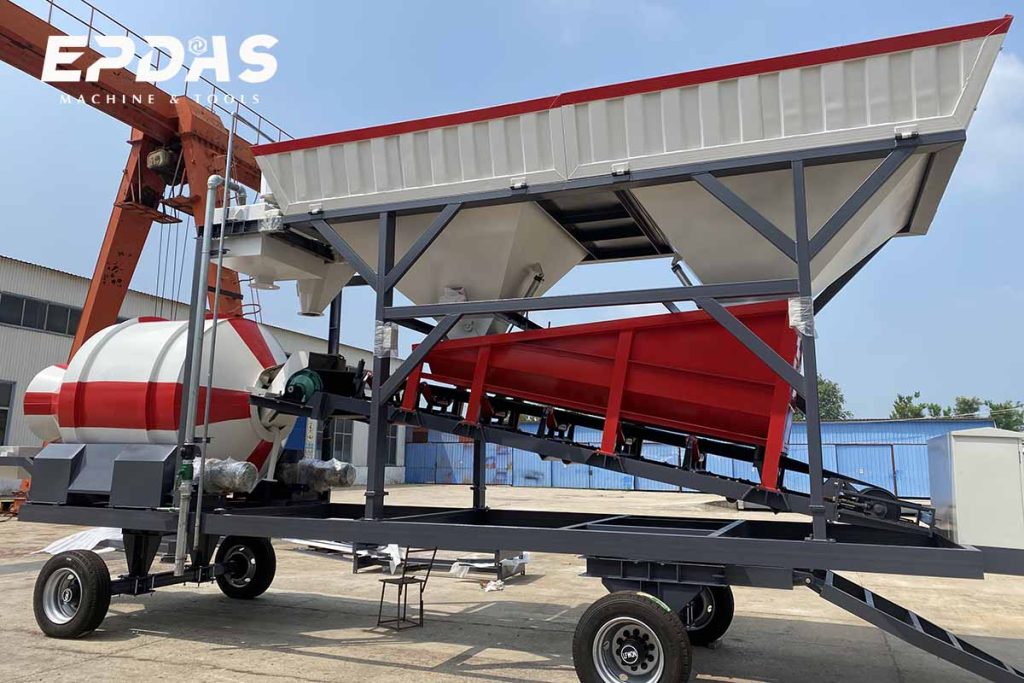 mobile concrete batching plant