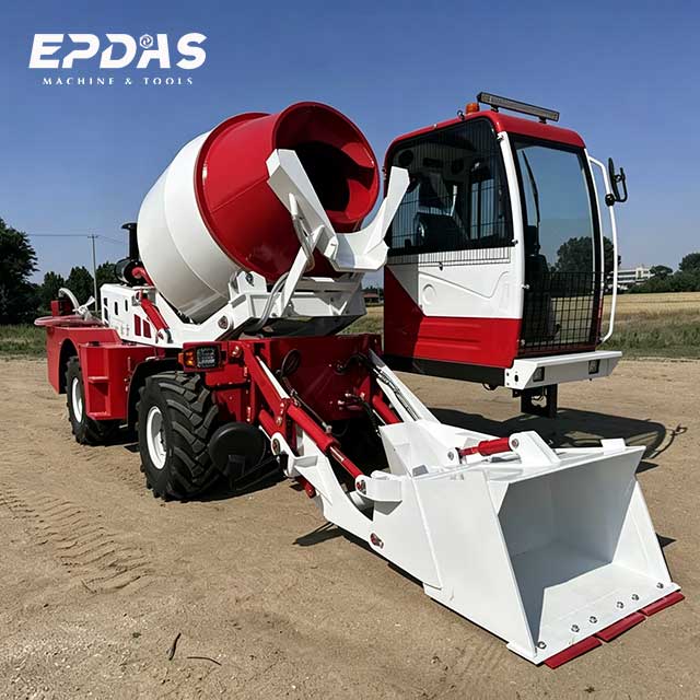 1.8m³ Self Loading Concrete Mixer Truck