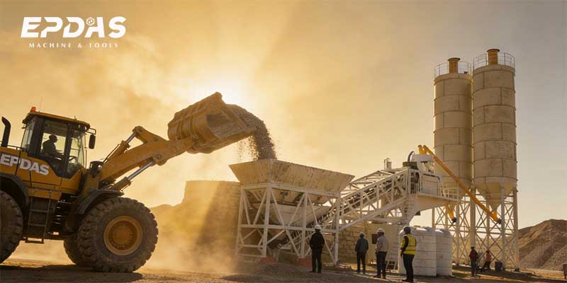 Mobile Concrete Batching Plants