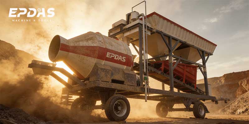 Mobile Concrete Batching Plants