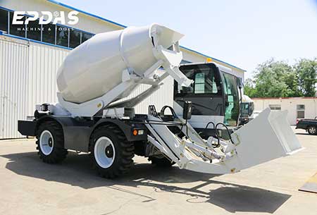 Self Loading Concrete Mixer