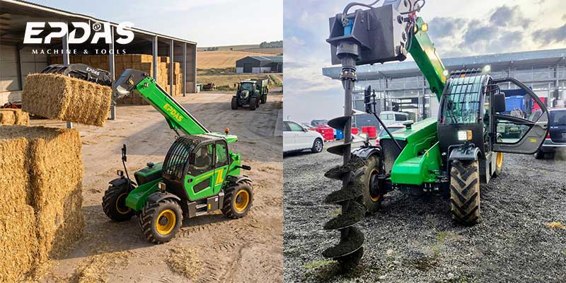 Telescopic forklift