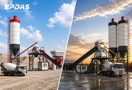 Dry Mix Concrete Plant vs Wet Mix Concrete Plant